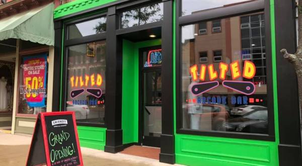 Tilted Is A Bar Arcade In Michigan And It’s An Adult Playground Come To Life