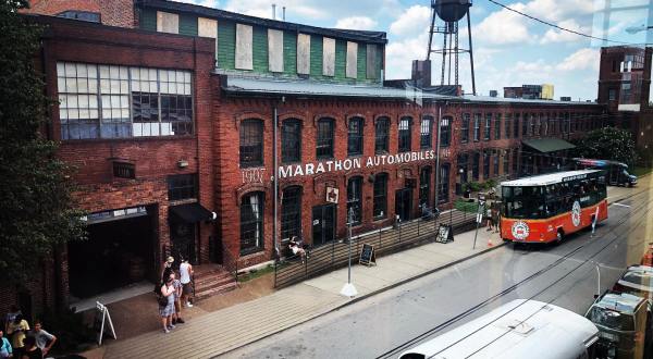What Was Once An Old Car Factory In Nashville Is Now A Unique Place To Shop Called Marathon Village
