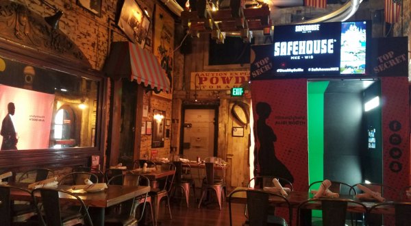 Wisconsin’s Top Secret Spy-Themed Restaurant Serves Up Fun For The Entire Family