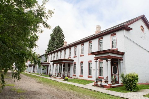 You Can Spend The Night In A 150-Year-Old Historic Fort At Totten Trail Inn In North Dakota