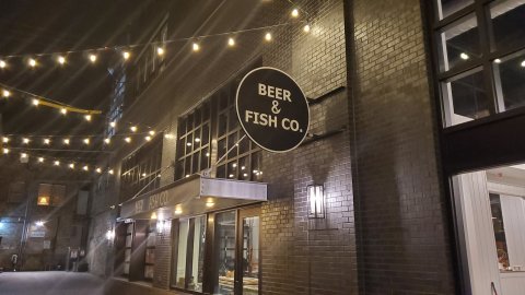 The New Beer & Fish Company In North Dakota Is Hiding In An Alleyway, And You'll Want To Find It