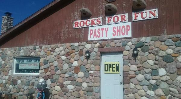 Enjoy Homemade Pasties Along With A Quirky Rock Collection At Rocks For Fun Cafe In Wisconsin  