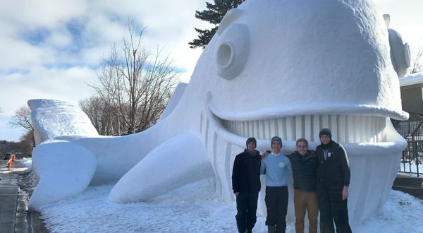Seeing The Bartz Family Snow Sculptures In New Brighton, Minnesota, Will Be Your Favorite Winter Memory