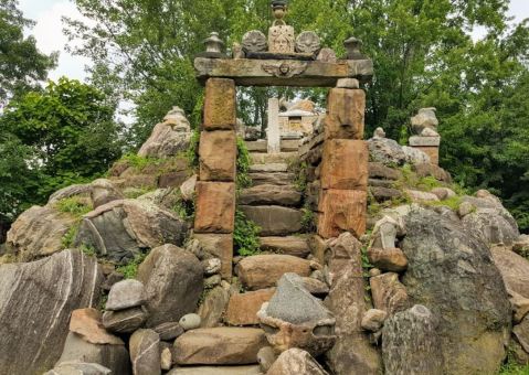 Travel Back To The Ancient World By Visiting Ohio's Very Own Stone Temple