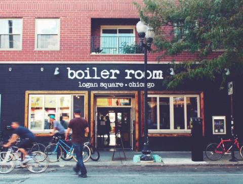Winter Can't Shut Down The Covered Rooftop Patio At The Boiler Room, A Craft Beer And Pizza Pub In Illinois