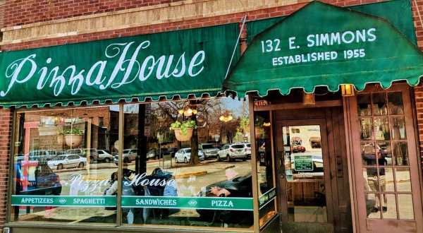 The Best Hometown Pizzeria Is The Pizza House, Established In Illinois In 1955