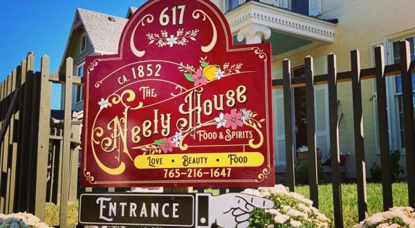 Enjoy Splendid Dining In An Indiana Mansion At The Neely House, A Mansion Built In 1852
