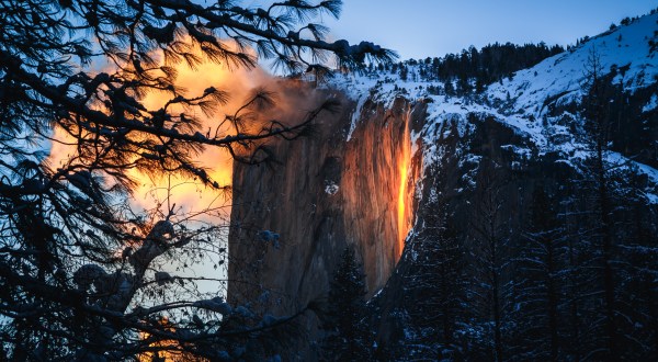 The Yosemite Firefall In Northern California Will Be Visible Again This Year