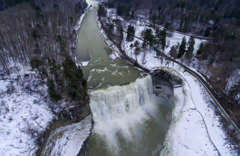 New York’s Grand Canyon Of The East Looks Even More Spectacular In the Winter