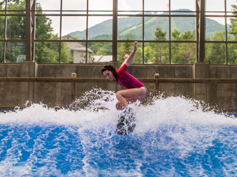 Most People Don't Know That You Can Surf Indoors At Jay Peak Waterpark In Vermont This Winter