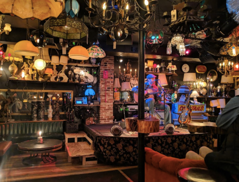 There's A Lamp Shade Themed Bar In Vermont Called Light Club Lamp Shop And It's Downright Whimsical