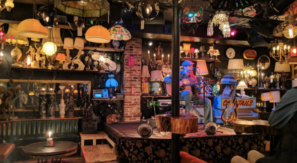 There’s A Lamp Shade Themed Bar In Vermont Called Light Club Lamp Shop And It’s Downright Whimsical