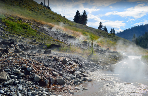 Located Right Along The Highway, Idaho's Sunbeam Hot Springs Are Both Accessible And Incredibly Relaxing