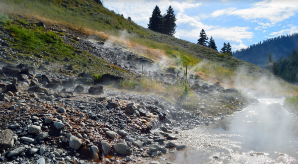 Located Right Along The Highway, Idaho’s Sunbeam Hot Springs Are Both Accessible And Incredibly Relaxing