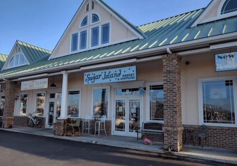 Visit Sugar Island, A 2-Story Bookstore In North Carolina That Also Sells Baked Goods, Fresh Eggs, Pottery, And More