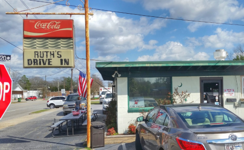 Visit Ruth's Drive-In, The Small Town Burger Joint In South Carolina That’s Been Around Since 1945