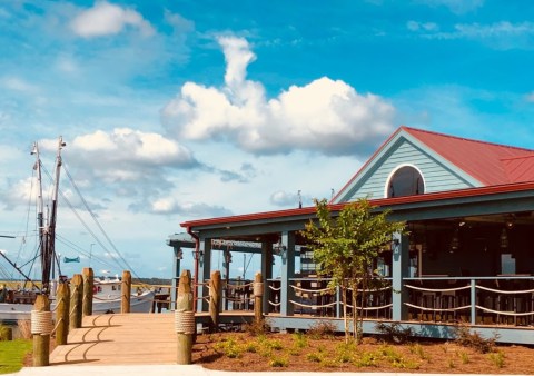 Dine Right On The Docks At Fish Camp On 11th Street In South Carolina