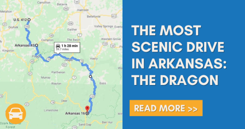 Drivers And Riders Will Love Slaying The Arkansas Dragon, Part Of A 59-Mile Scenic Drive