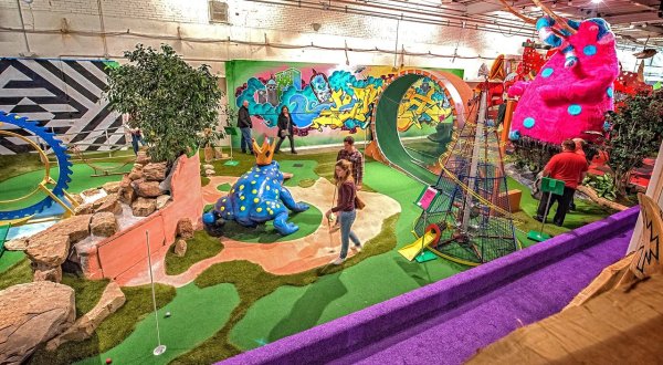 Have A Blast At An Adult Playground With Whimsical Mini Golf And Yummy Drinks At Can Can Wonderland In Minnesota