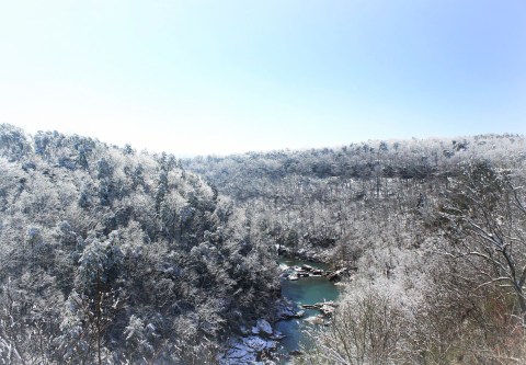 Alabama's Grand Canyon Of The East Looks Even More Spectacular In The Winter
