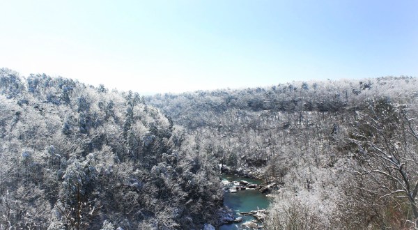 Alabama’s Grand Canyon Of The East Looks Even More Spectacular In The Winter