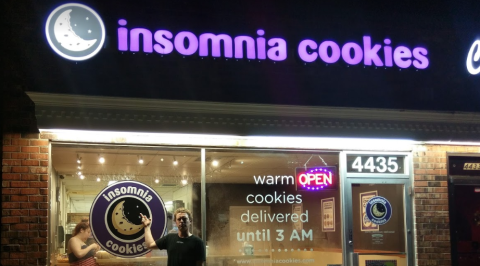 Insomnia Cookies In Maryland Will Deliver Cookies Right To Your Door Until 3AM