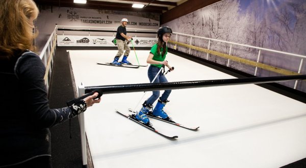 You Can Practice Skiing Indoors At Virginia’s Inside Ski Training Center