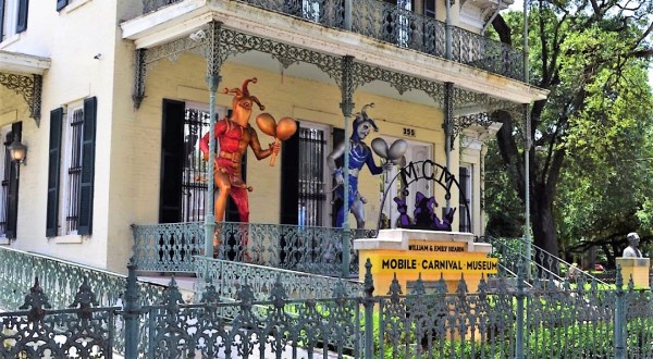 Celebrate The History Of Mardi Gras At The Mobile Carnival Museum In Alabama