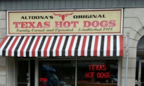 Open Since 1918, Altoona’s Original Texas Hot Dogs Has Been Serving Hot Dogs In Pennsylvania Longer Than Any Other Restaurant