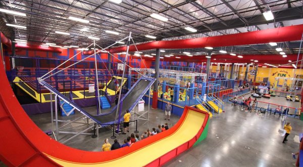 The World’s Largest Indoor Obstacle Park Is Right Here In Florida At Planet Obstacle