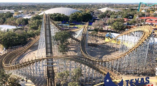 The Tallest Wooden Roller Coaster In Texas Is Opening This March At SeaWorld San Antonio