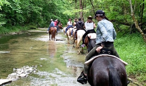 Cross Horseback Riding Off Your Bucket List With A Trail Ride At Deer Run Stable In Kentucky
