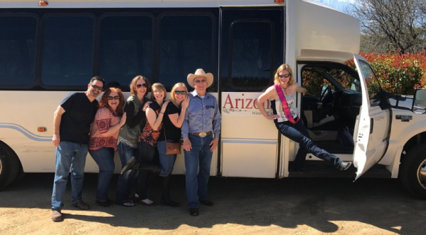 Road Trip To 3 Different Wineries On The Arizona Wine Shuttle