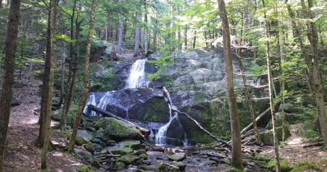 Rainbow Falls Is An Easy Hike In New Hampshire That Leads To A Secret Waterfall
