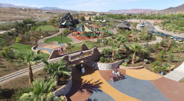 Thunder Junction All Abilities Park Is A Dinosaur-Themed Park In Utah That’s Accessible To Everyone