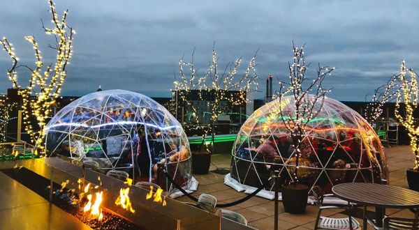 Hang Out In An Igloo At This One-Of-A-Kind Missouri Rooftop