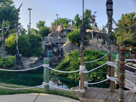 Pirate's Cove Mini-Golf In Virginia Is A Pirate-Themed Putt Putt Adventure For The Whole Family