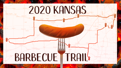barbecue trail across kansas map