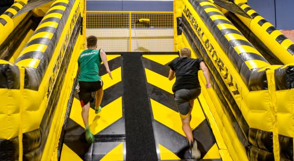 Put Your Ninja Skills To The Test At NinjaBE, An Indoor Obstacle Course In Maryland
