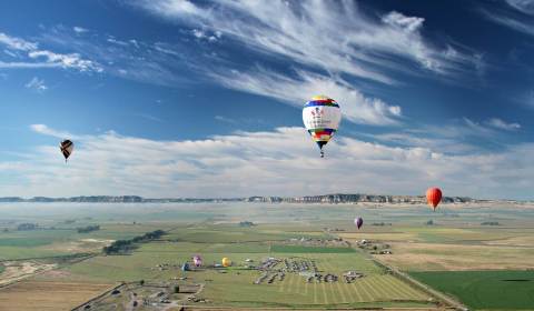 The Sky Will Be Filled With Colorful And Creative Hot Air Balloons At The Old West Balloon Fest In Nebraska