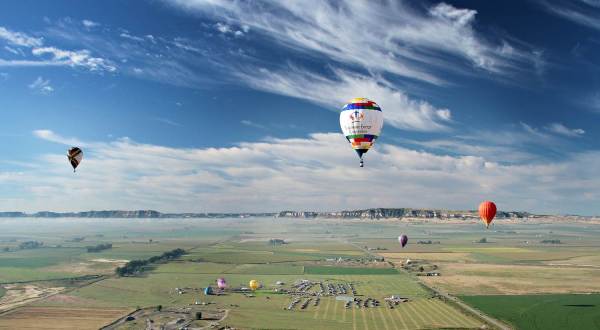 The Sky Will Be Filled With Colorful And Creative Hot Air Balloons At The Old West Balloon Fest In Nebraska