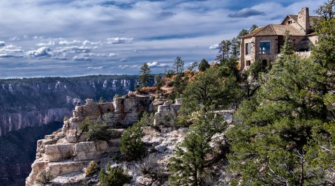 You'll Have A Front Row View Of The Arizona Grand Canyon At These Cozy Cabins