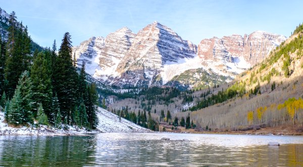 Maroon Bells In Colorado Was Named One Of The 50 Most Beautiful Places In The World