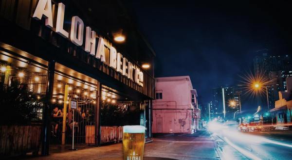 Discover A Brewery, Taproom, And Speakeasy All In One At Aloha Beer Company In Hawaii