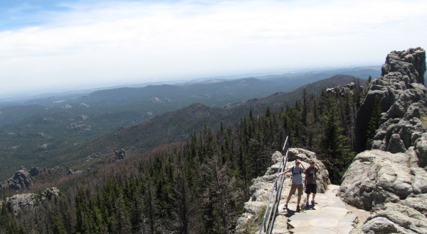 Climb To The Top Of Stone Fire Tower Lookout In South Dakota And You Can See The Entire State