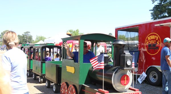 With A Mini Train Ride, Leggo Building Competition, And Timber-Themed Activities, The Louisiana Forest Festival Is Fun For Everyone