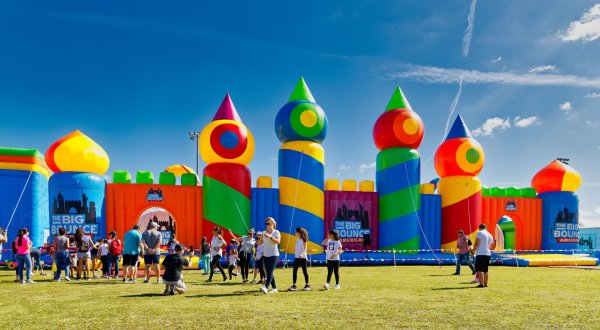 The World’s Largest Bounce House Is Heading To New York This Spring