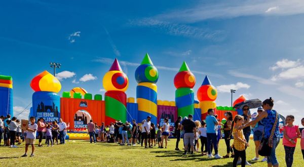 The World’s Largest Bounce House Is Heading To Florida Very Soon
