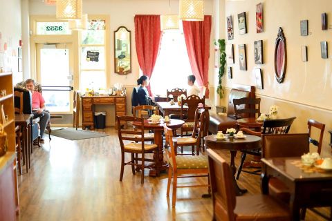 Sip On Over 100 Different Delicious Beverages At Open Door Tea, A Lovely Cafe In Connecticut