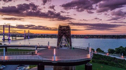 Dine Above The Ohio River At The Unique Event, Dinner On The Bridge, In Kentucky